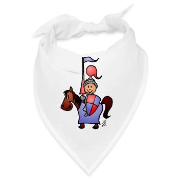 Ritter - Bandana - Weiß - Vorne