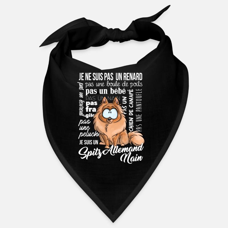 I'm German Spitz White Dwarf Bandana