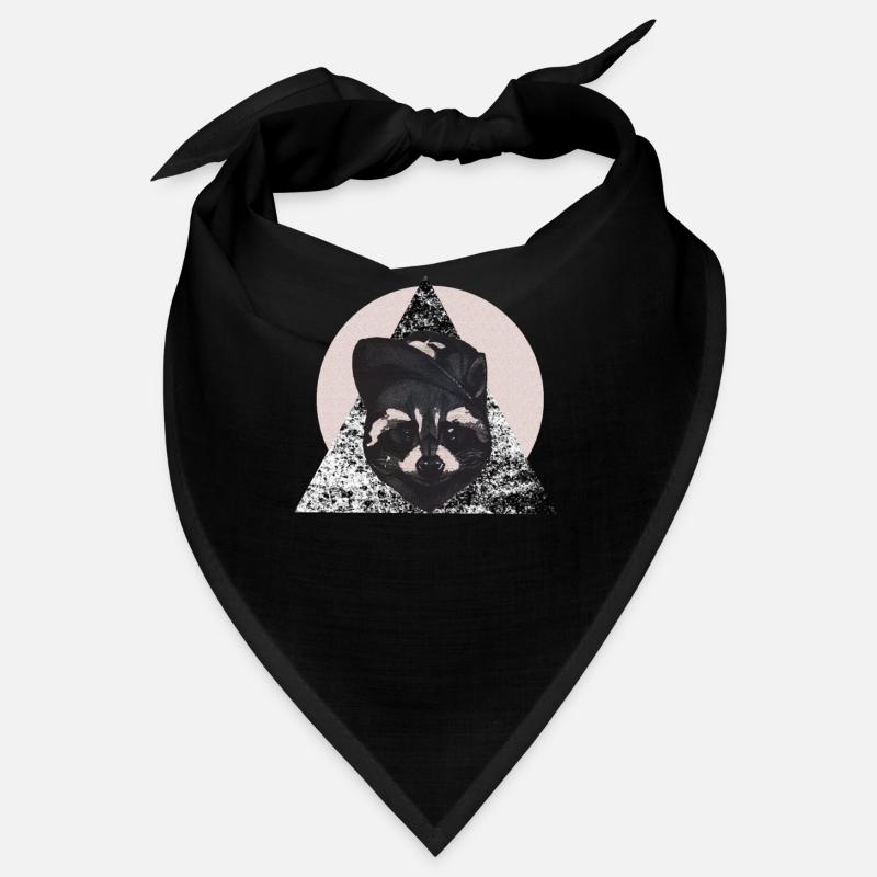 Waschbär Bandana