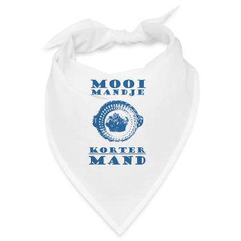 Maxims schöne Korb Kürzere Korb - crazy Shirt - Bandana - Weiß - Vorne