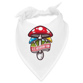 alice Pilzfarm - Bandana - Weiß - Vorne