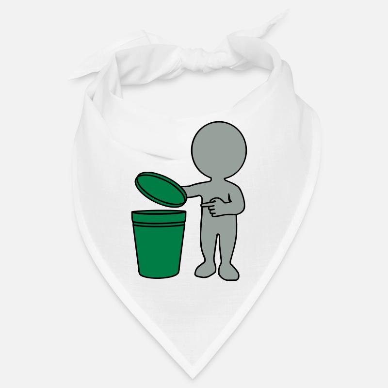 trashcan man 3c Bandana