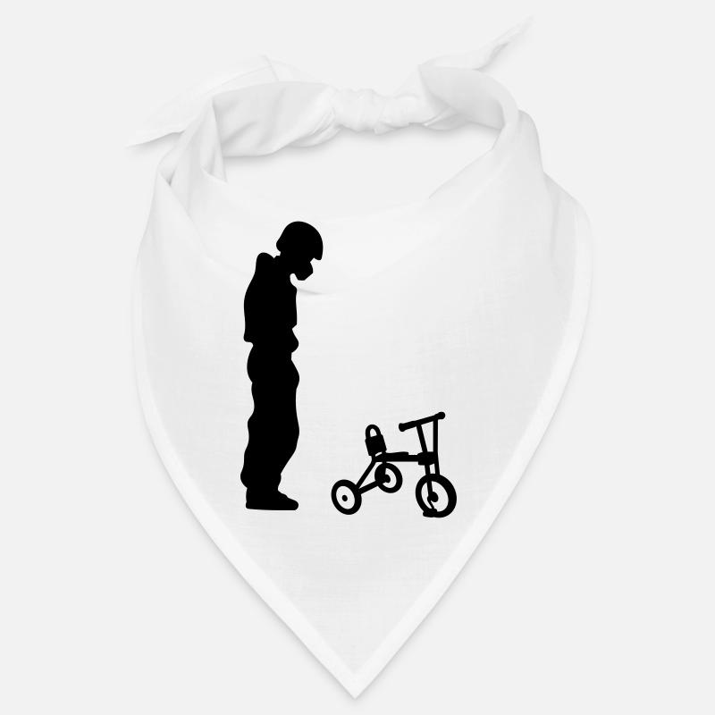 Biker - Bandana - Weiß