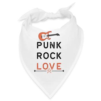 rock - Bandana - Weiß - Vorne