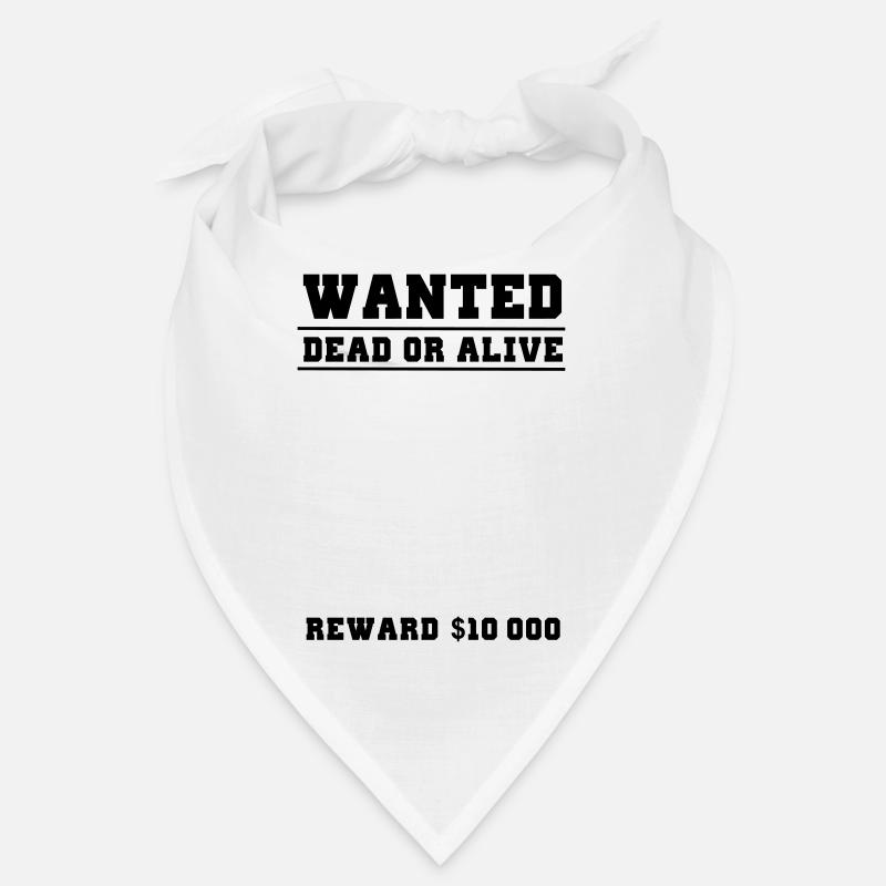 wanted selber gestalten Bandana