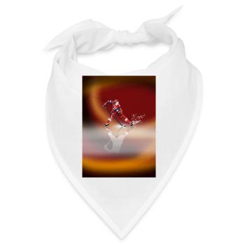 Eishockey - Bandana - Weiß - Vorne