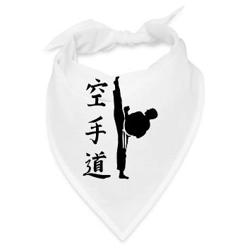 kampfsport - Bandana - Weiß - Vorne
