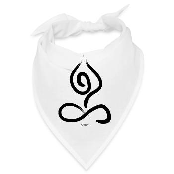 ATME YOGA - Bandana - Weiß - Vorne
