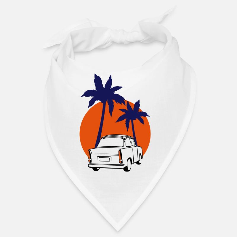 Trabi  Sunset Palm Trees Bandana