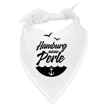 HAMBURG PERLE MEINE - Bandana - Weiß - Vorne