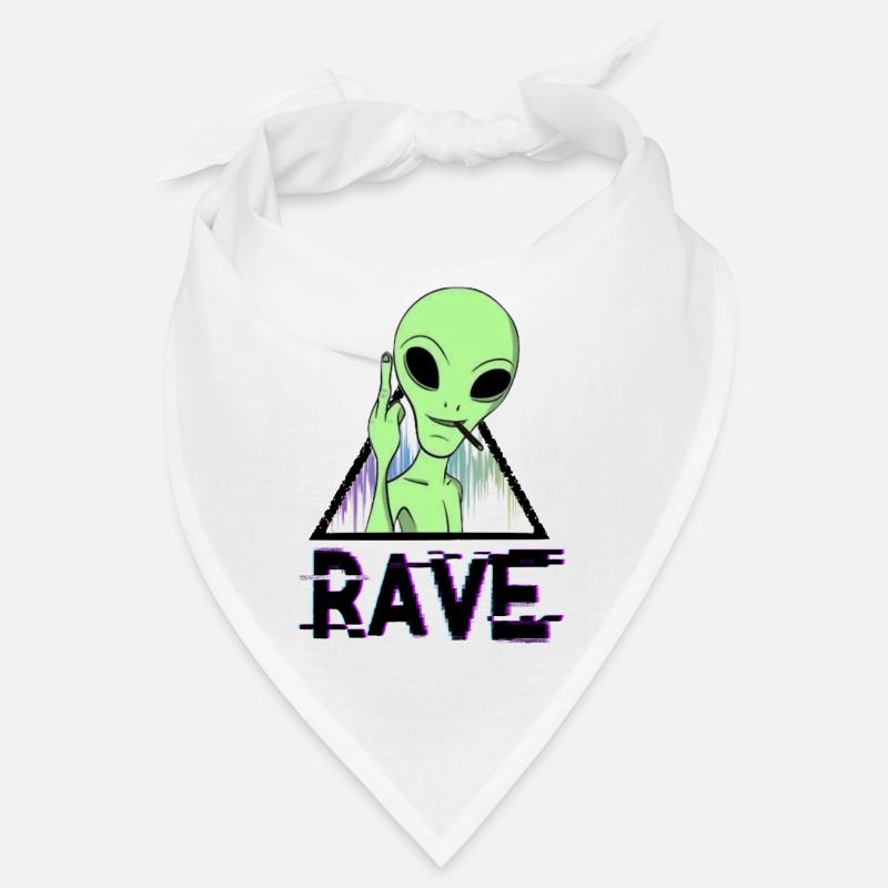 rave alien Bandana