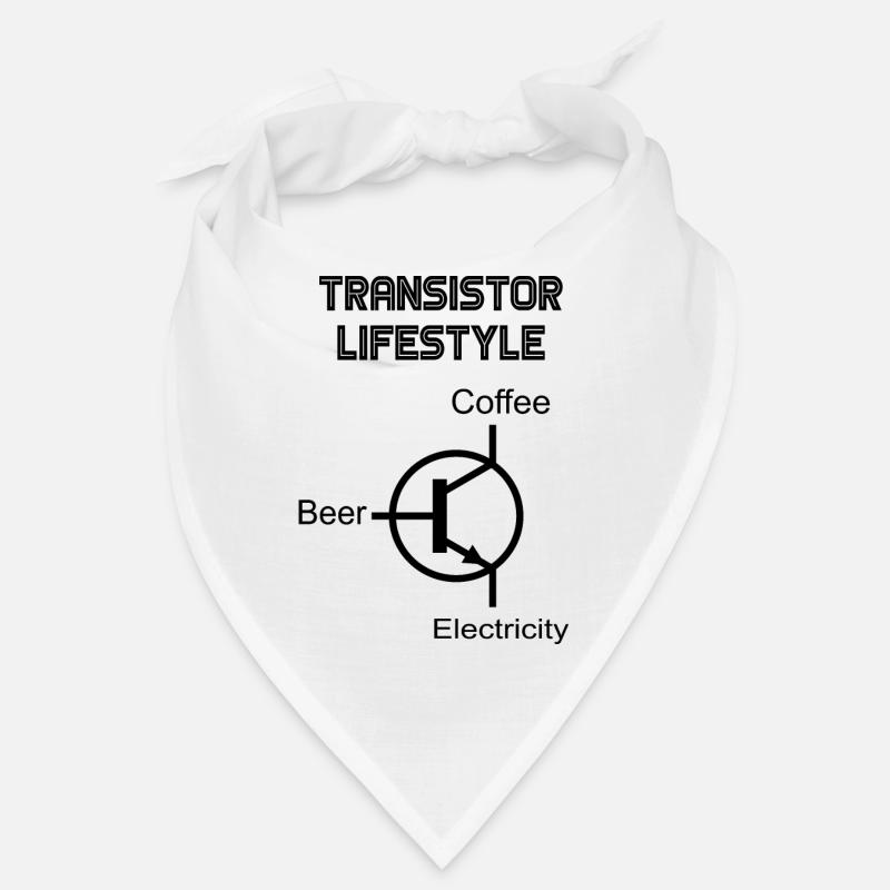 Elektriker Transistor Lebensstil Bier Kaffee Bandana
