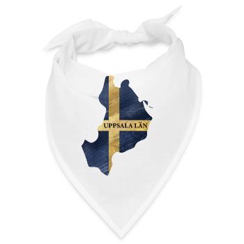 SCHWEDEN UPPSALA LÄN - Bandana - Weiß - Vorne
