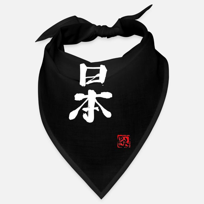 japan white Bandana