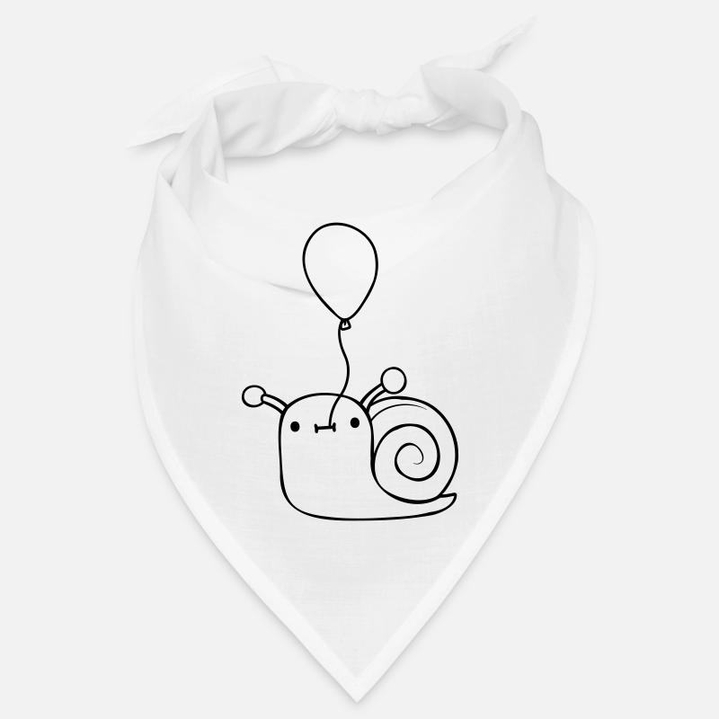 Ballon Escargot Mignon Bandana