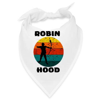 Robin Hood - Bandana - Weiß - Vorne