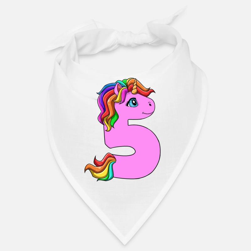Fünfter Geburtstag Einhorn 5 Jahre alt Junge Bandana