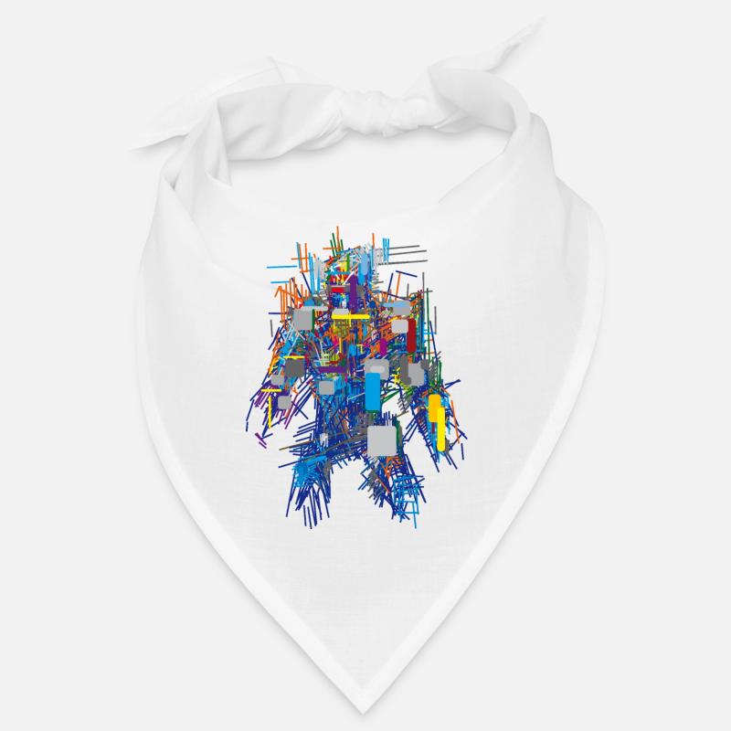 Cyber Android Abstract Bandana