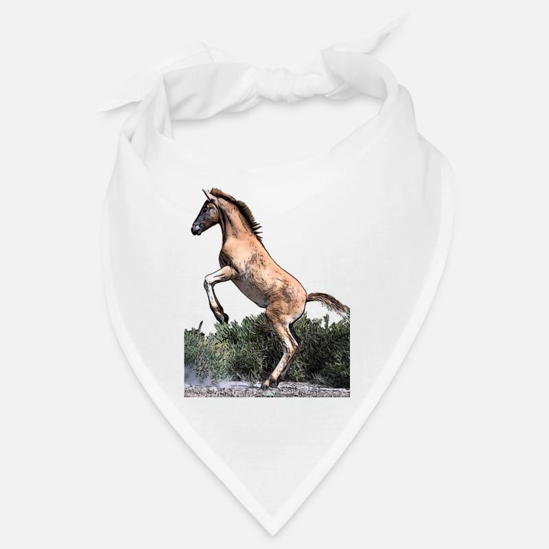 Jeune cheval Bandana
