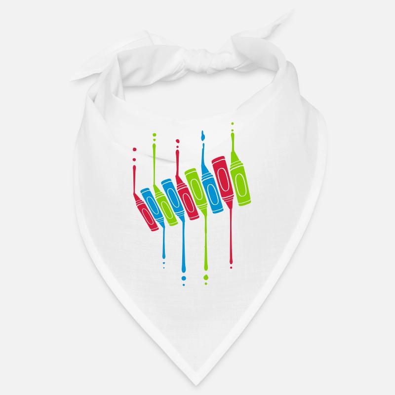 Crayons Drops Cool Design Bandana