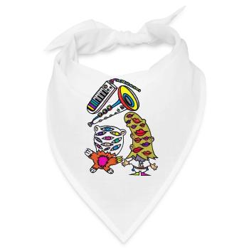 Musical - Bandana - Weiß - Vorne