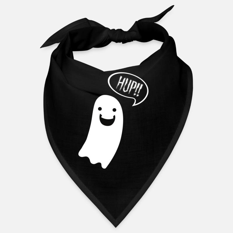 Geist Ghost Boo Hup Halloween Bandana