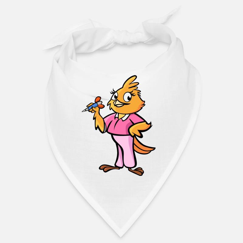 Dart Bird / Dart Playing Bird Bandana