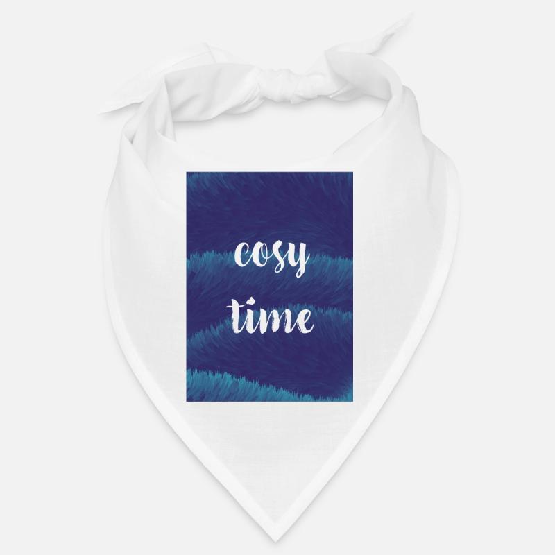 Cozy Night / Time with Plush Texture Bandana