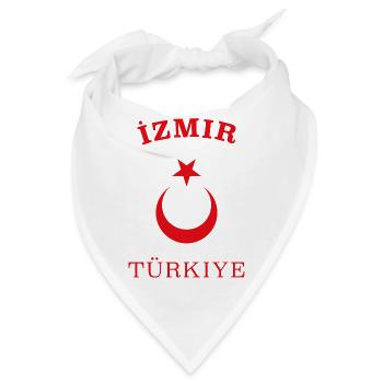 IZMIR - Türkei - Türkiye - Bandana - Weiß - Vorne