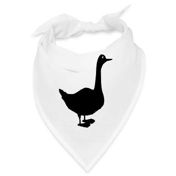 gans - Bandana - Weiß - Vorne