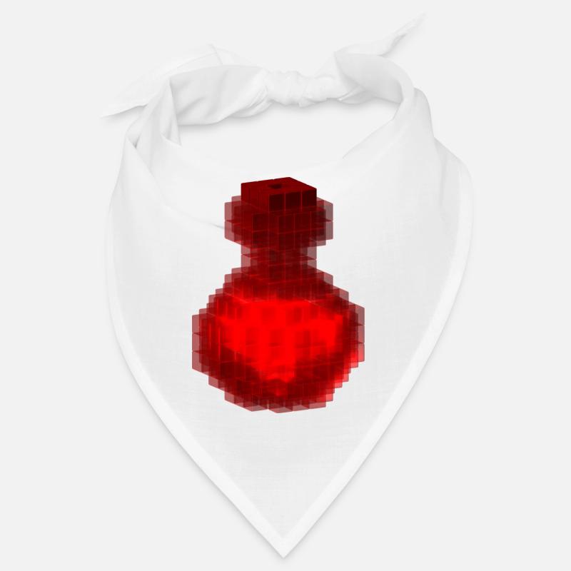 Red magical Wizard / Witch potion Halloween Cubes Bandana