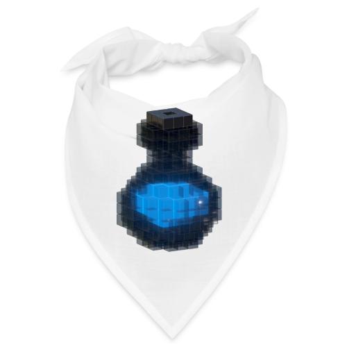 Conception 3D Cube 3D Bouteille Noire & Potion Bleu Océan - Bandana