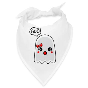 Ghost Of Disapproval - Bandana - Weiß - Vorne