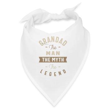 Großvater Der Mythos - Bandana - Weiß - Vorne