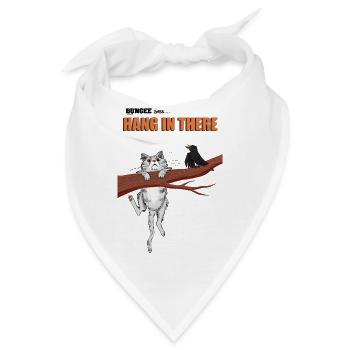 Hang in there 05 - Bandana - Weiß - Vorne