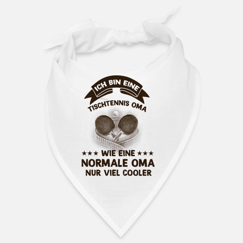 Ich bin eine Tischtennis Oma Bandana