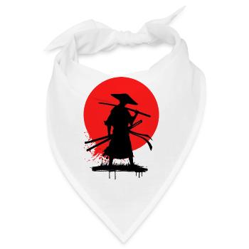 Zeichentrick Animation Manga Anime Comic Japanisch - Bandana - Weiß - Vorne