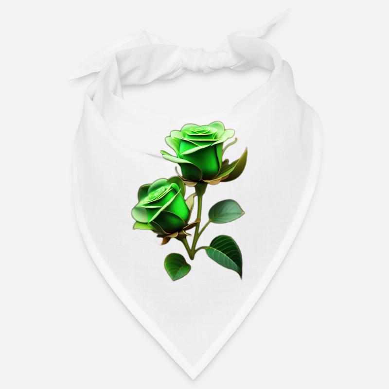 Green roses Bandana