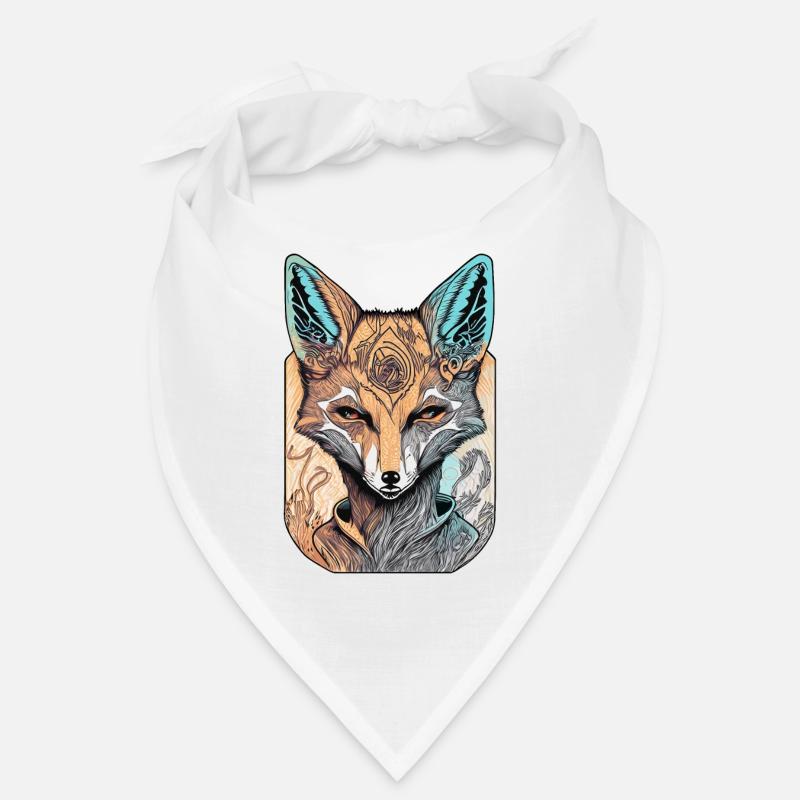 Fuchsige Traumlandschaft Bandana