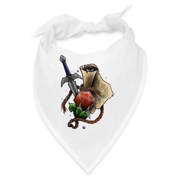Roleplay - Auf ins Abenteuer - Bandana - Weiß - Vorne