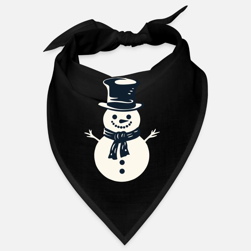 Cheerful Snowman Magic Bandana