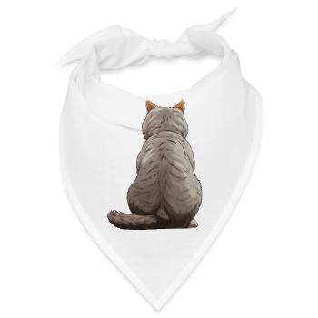 Britisch Kurzhaar - Bandana - Weiß - Vorne