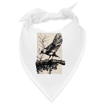 free bird - Bandana - Weiß - Vorne