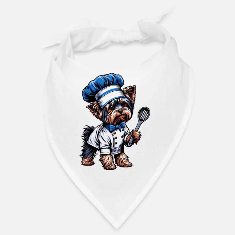 Cuisinier du Yorkshire Terrier Bandana