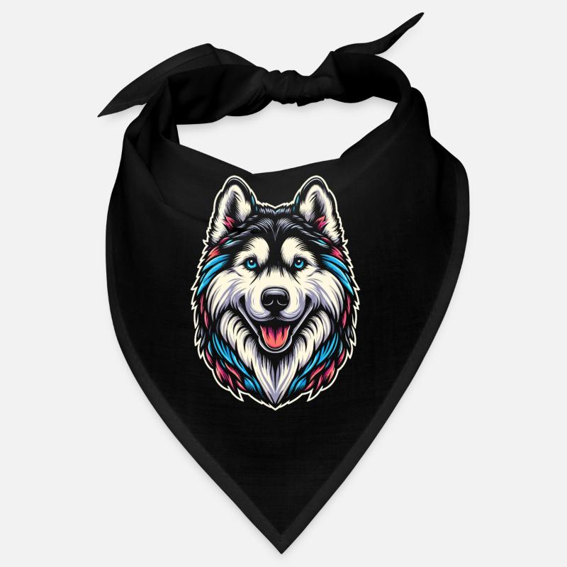 Siberian husky Bandana