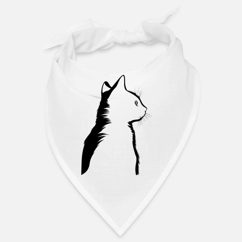 Chat, Motif De Chat Bandana