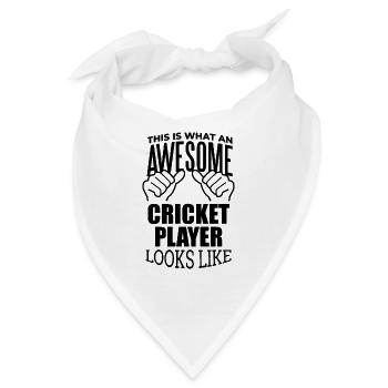 Cricket Cricket Cricket - Bandana - Weiß - Vorne