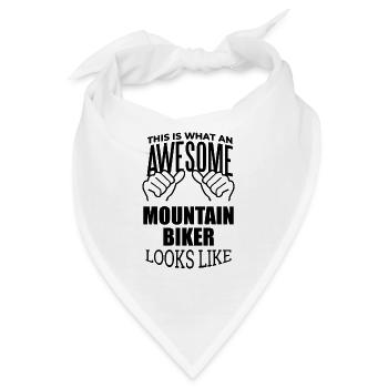 Mountainbike Mountainbike Mountainbike Mountainbike - Bandana - Weiß - Vorne