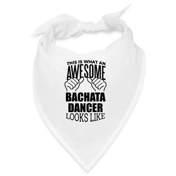Bachata Bachata Bachata - Bandana - Weiß - Vorne