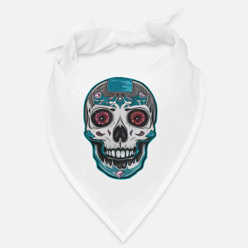 Schädel 2 Bandana